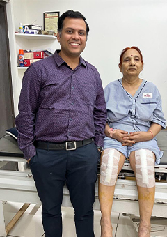 Knee replacement case 49