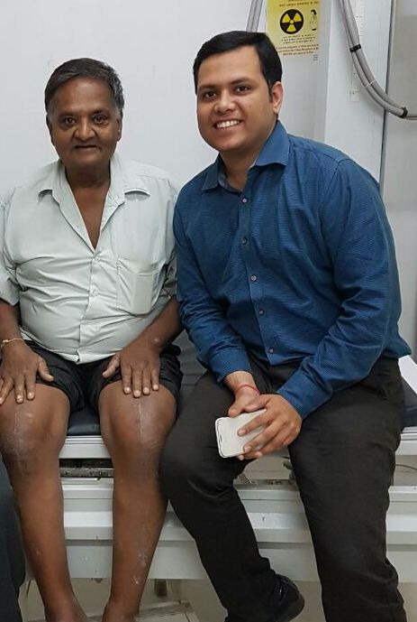 Knee replacement case 5