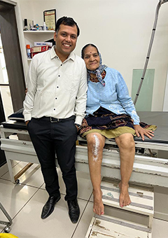 Knee replacement case 51