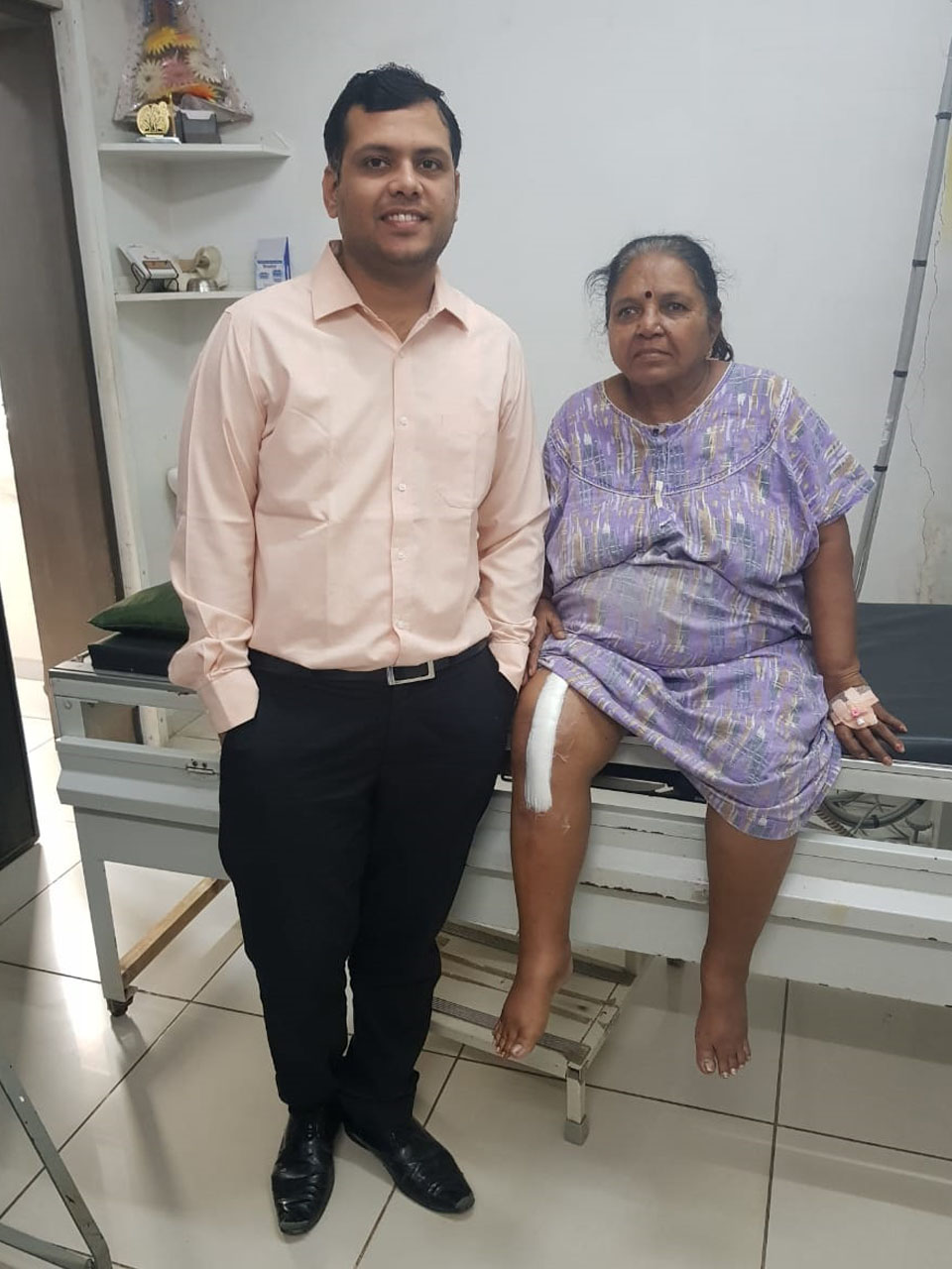 Knee replacement case 55