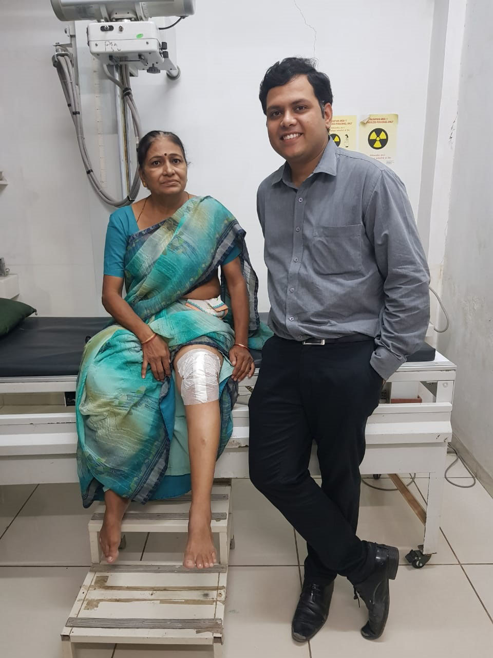 Knee replacement case 57