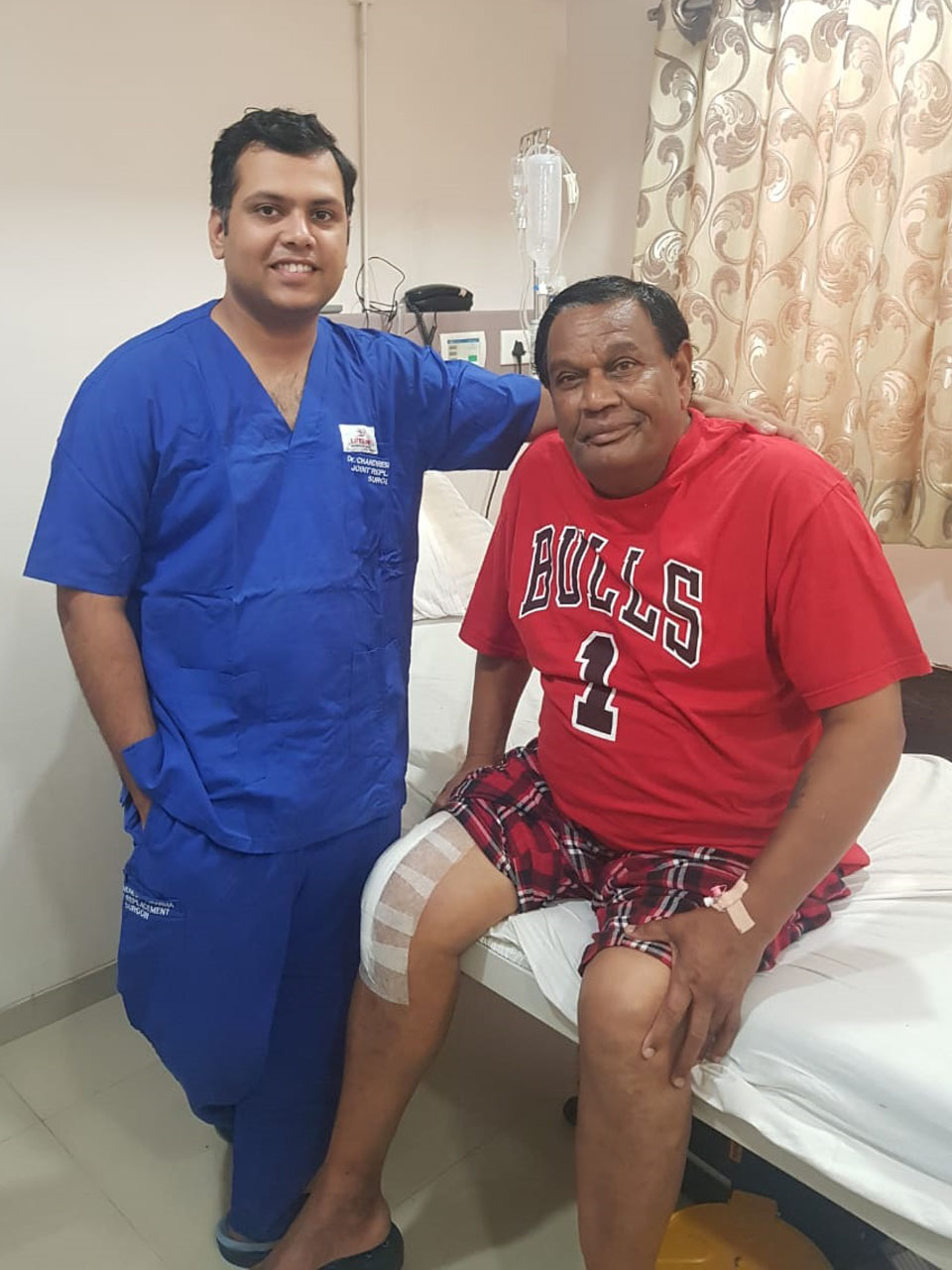 Knee replacement case 60