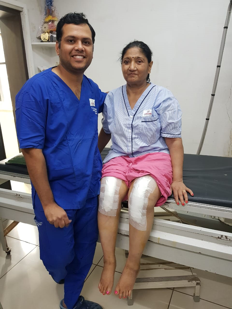 Knee replacement case 61