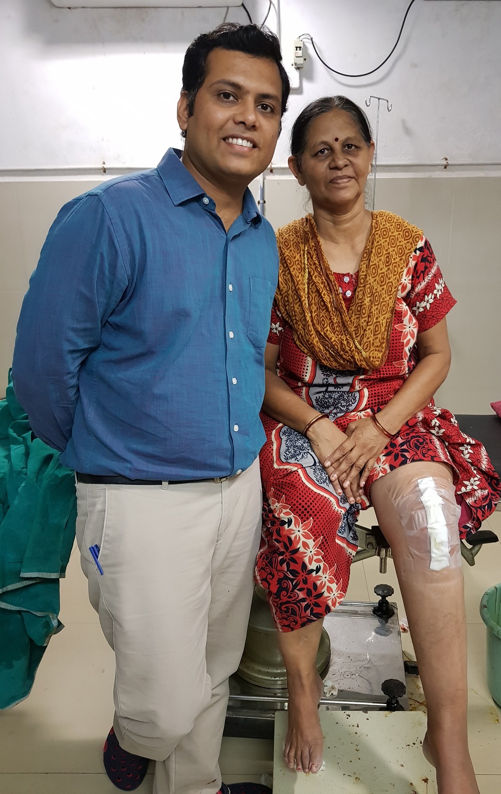 Knee replacement case 67