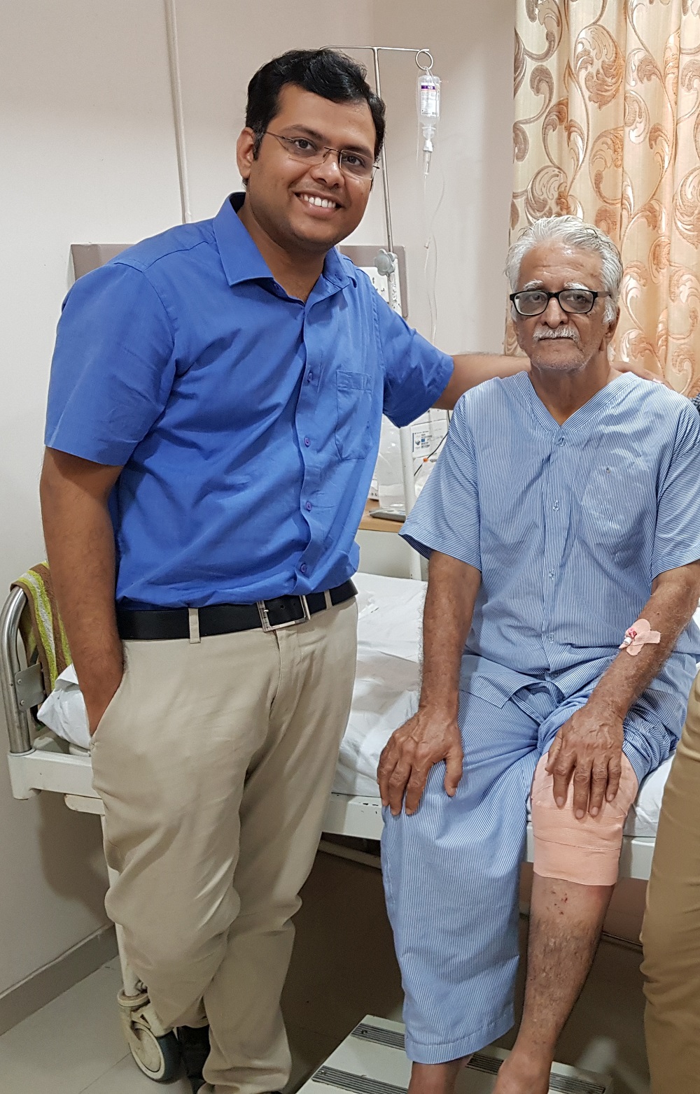 Knee replacement case 74