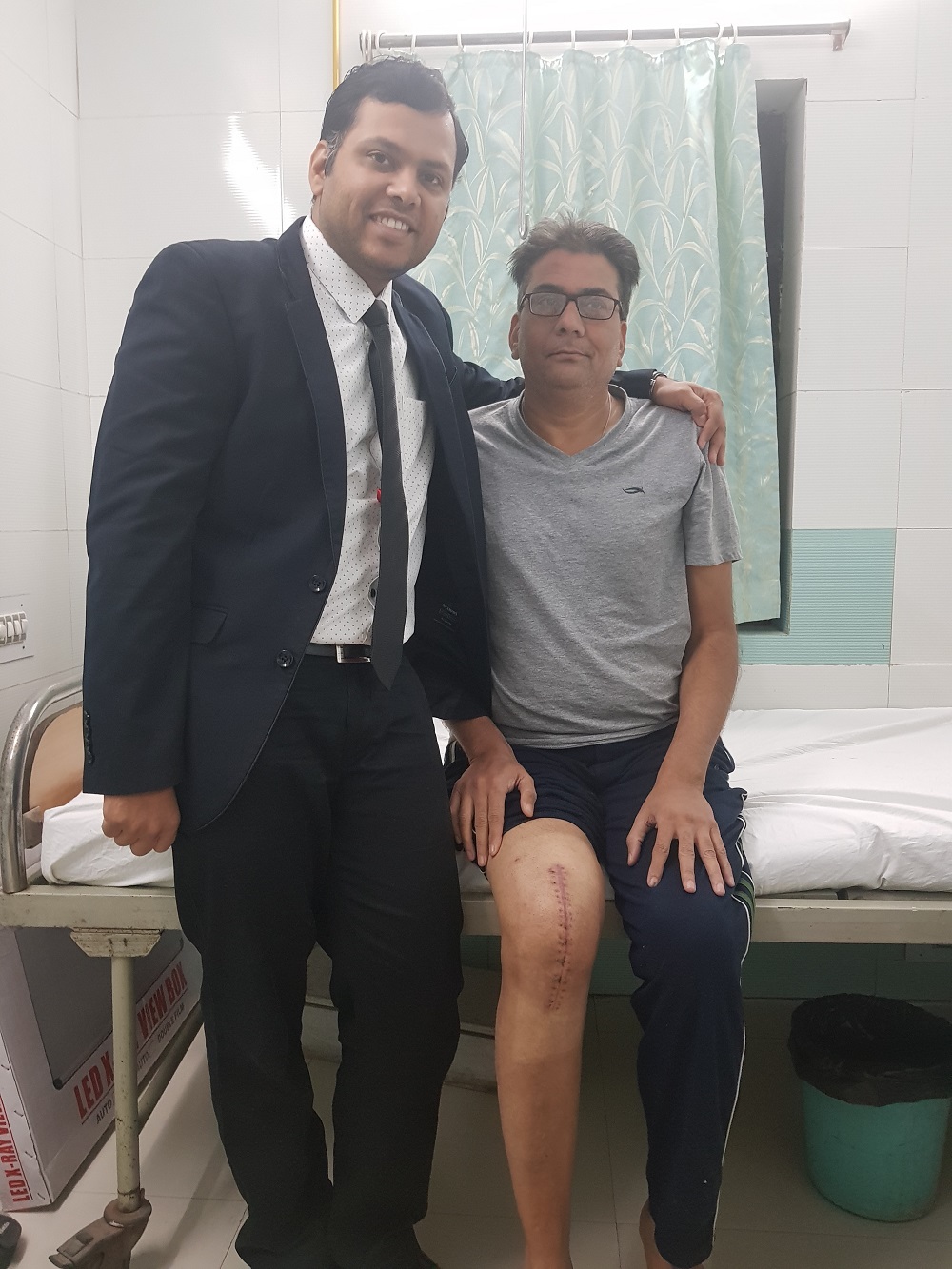 Knee replacement case 91